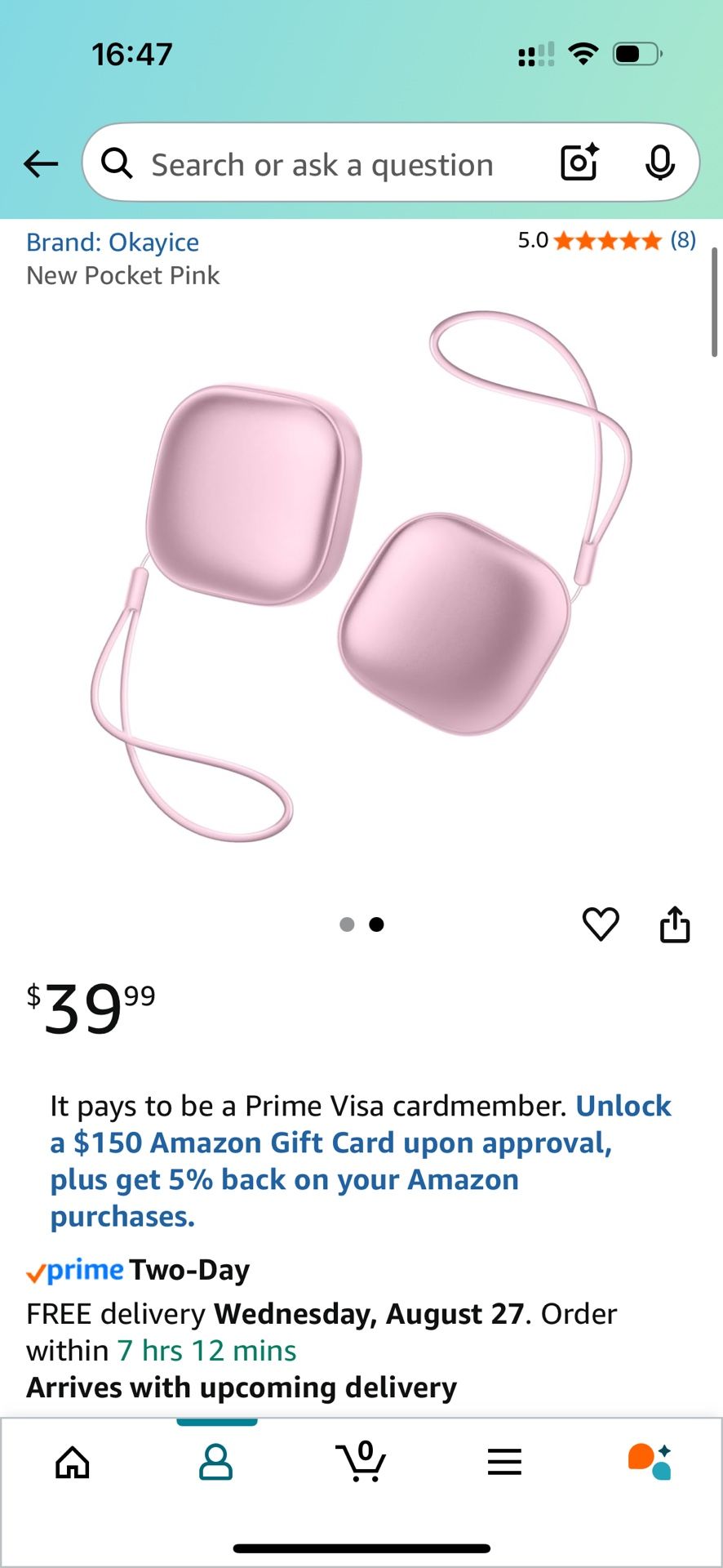 2 Pcs Hand Warmer