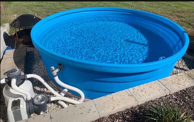 Summer Is Almost here…Come On In The Water Is Cool - 1000 Gallon Pool With Filter And Pump