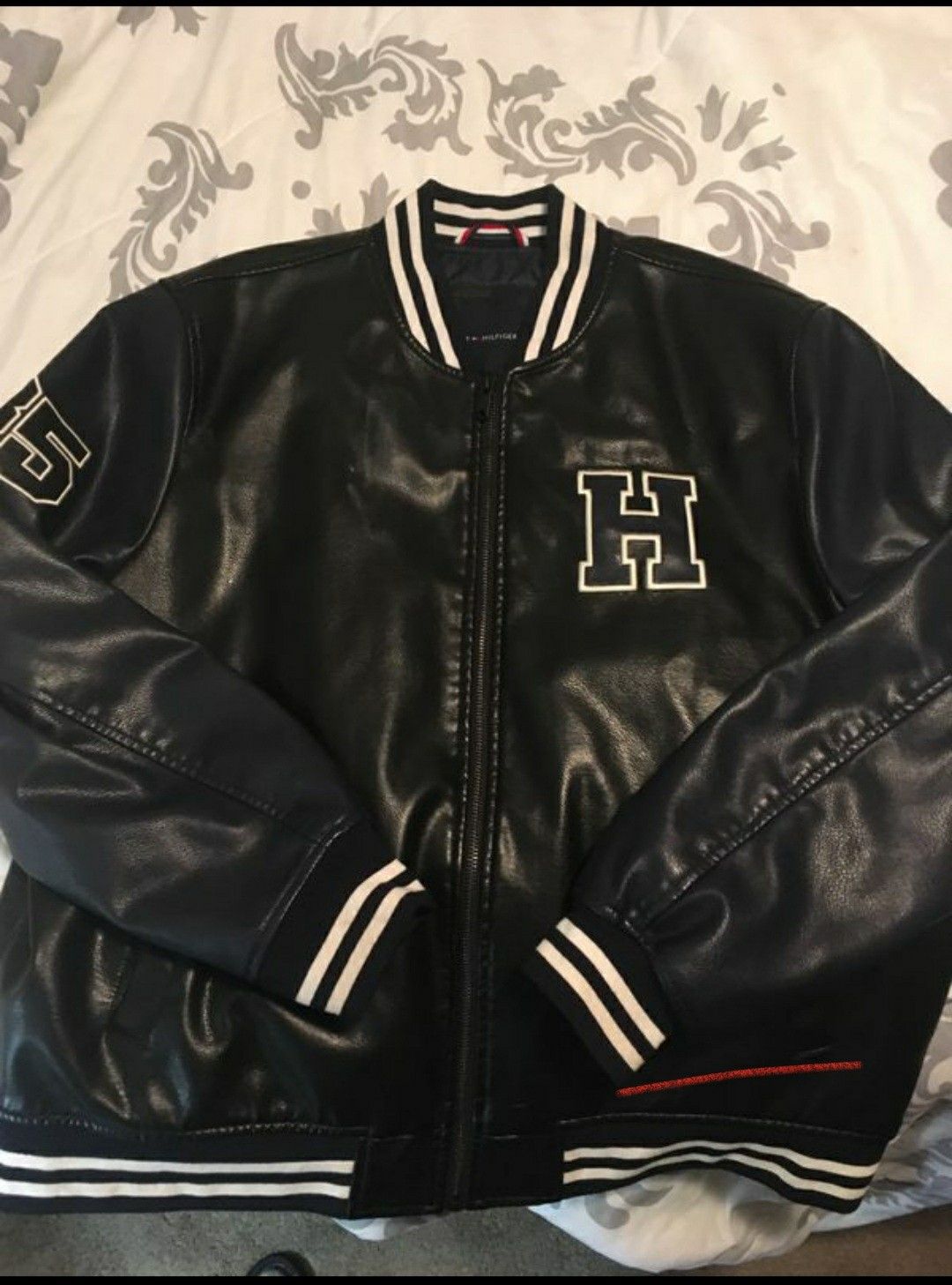 Tommy hilfiger leather jacket