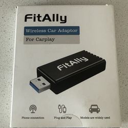 FitAlly Wireless CarPlay Adapter - Used (Tested & Working)