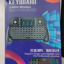 Mini Wireless Backlit Keyboard for PC TV Box