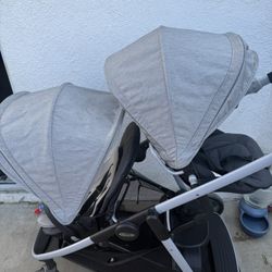 Double Seat Stroller 