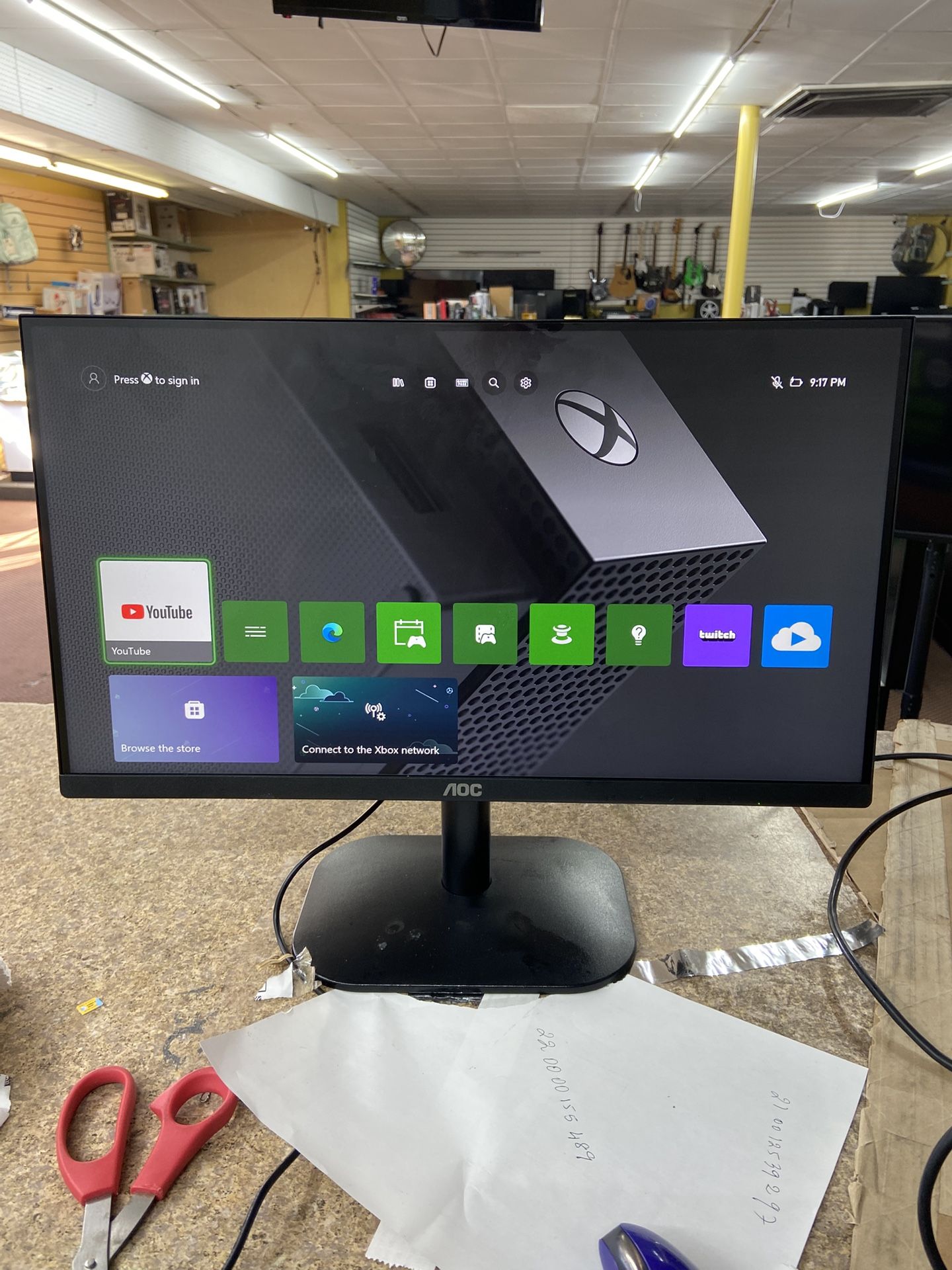 AOC 22” Full Hd (1920 X 1080 ) Led Monitor