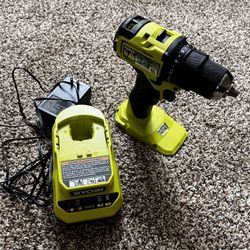 RYOBI 18V One + HP Brushless Drill & Charger