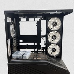 Lian Li V100 ATX Mid-Tower PC Case, 4 × 120mm ARGB PWM Fans Pre-Installed, LED