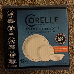 Corelle 12 Piece Dinnerware Set