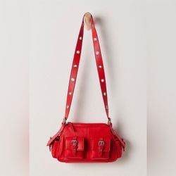 Free people soft Leather Bag NWT