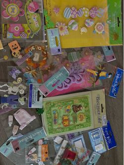 Scrapbooking supplies