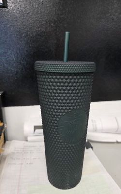 Starbucks Matte Dark Green Studded Venti Tumbler (24 oz)