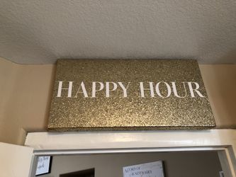 Home decor wall sign