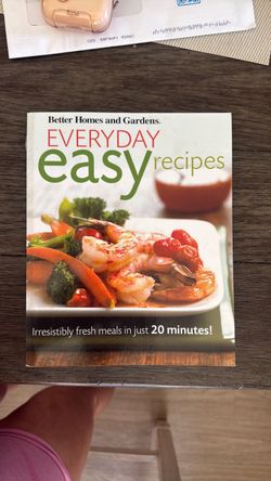 Better Homes and Gardens Everyday Easy Recipes