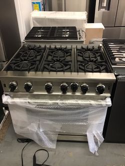 Stove Gas Stainless Steel Viking Slide In since $39 Down payment