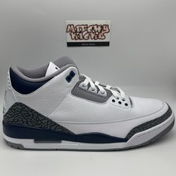 Jordan 3 Retro Midnight Navy Sz. 11.5