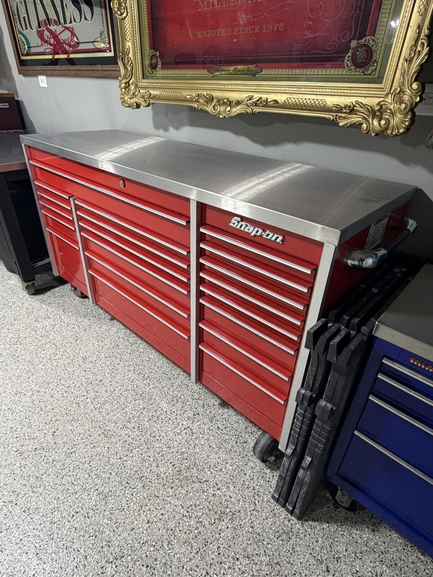 Snap on Triple Bank 72” Wide