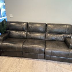 Couch and Loveseat - gray