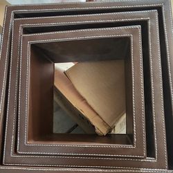 Cubes Wall Shelves Leather