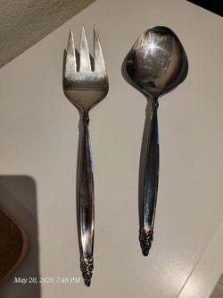 2 Pcs 1847 Rogers Bros International Silver Plate
