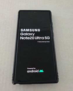 Samsung Note 20 Ultra 5G 128gb with SD Storage. Unlocked to all carriers