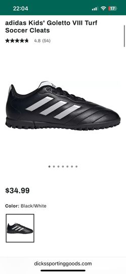 adidas Kids' Goletto VIII Turf Cleats