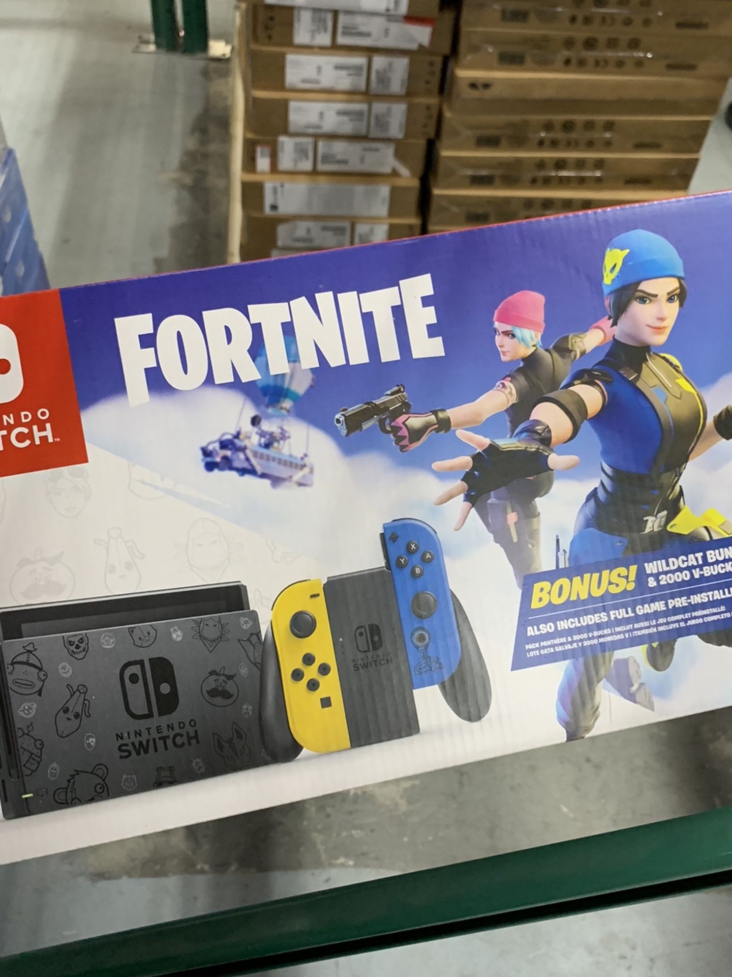 Nintento switch Fortnite Bundle