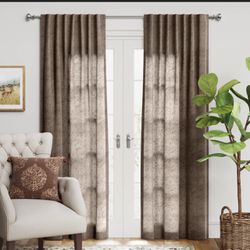 Threshold Curtains In Brown 