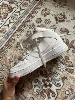 White AF1 High Tops