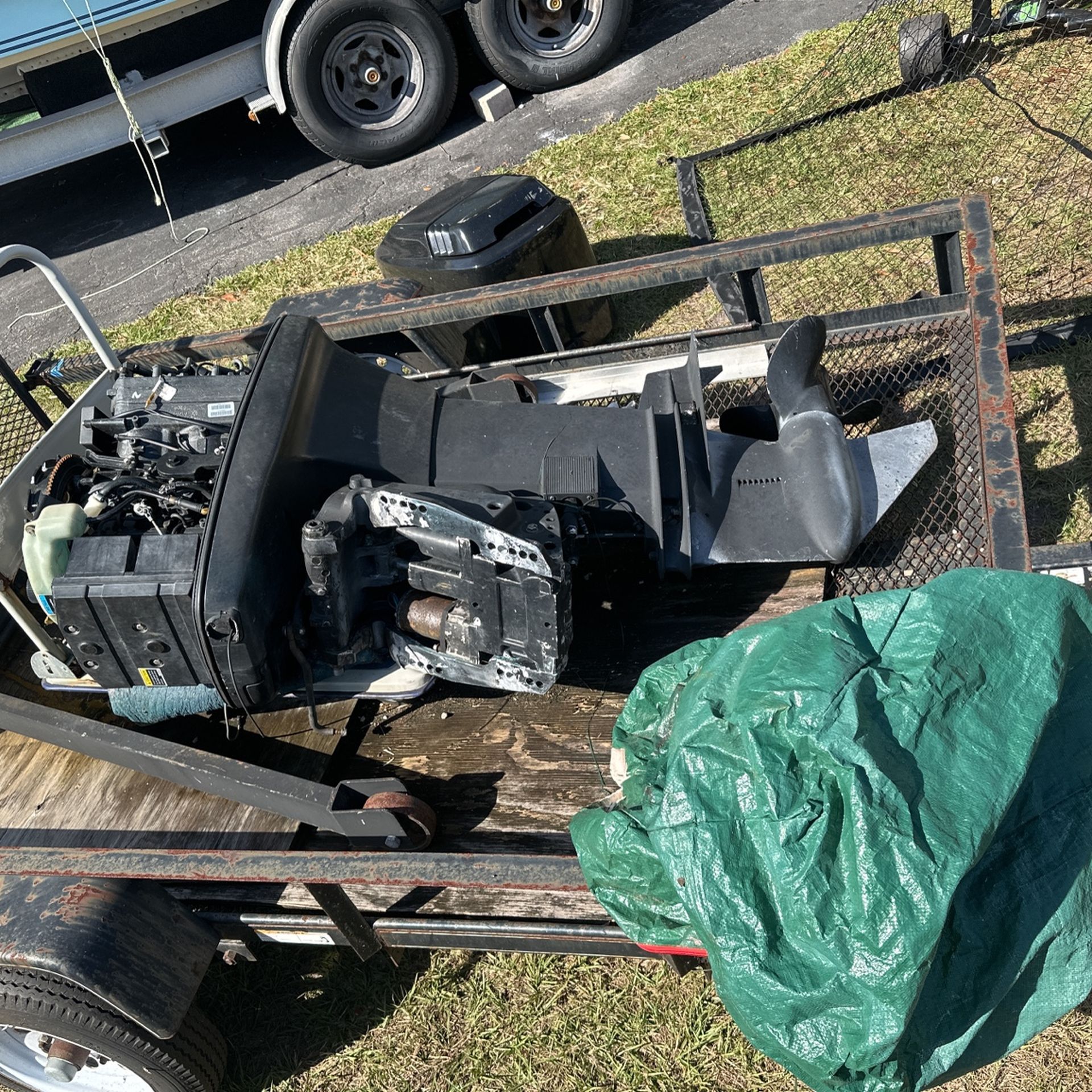 2001 Mercury 200 HP two-stroke