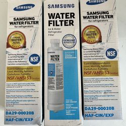 Set Of 3 Samsung Refrigerator Water Filters