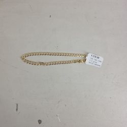Cuban Dia Cut Bracelet 