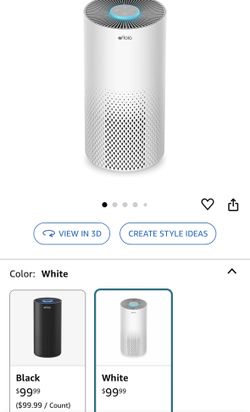 Afloia Air Purifiers for Home Bedroom Large Room Up to 1076 Ft², True HEPA Filter Air Purifier