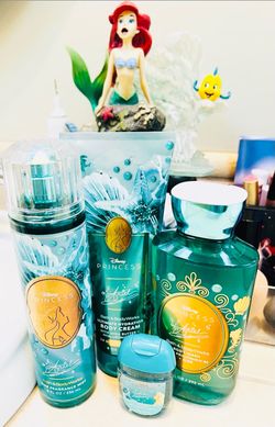Exclusive! BATH & BODY WORKS👸🏼©️Disney collection 🫧🐚🧜🏻‍♀️PRINCESS ARIEL🧜🏻‍♀️🐚🫧 5-pc Set