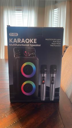 Karaoke multifunctional speaker