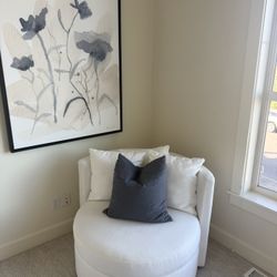 Pottery Barn Swivel Chair