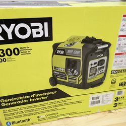 Bluetooth Ryobi 2300Watts Super Quiet Inverter Generator 