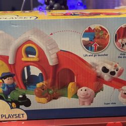 Little Learner Roll Around Barn Playset. 