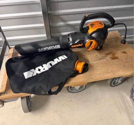 WORX Trivac 3-in-1 Electric Blower, Mulcher, and Yard leaf Vacuum