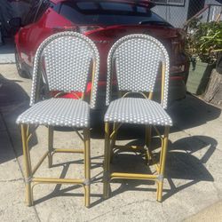 Rattan Bar Stool’s 