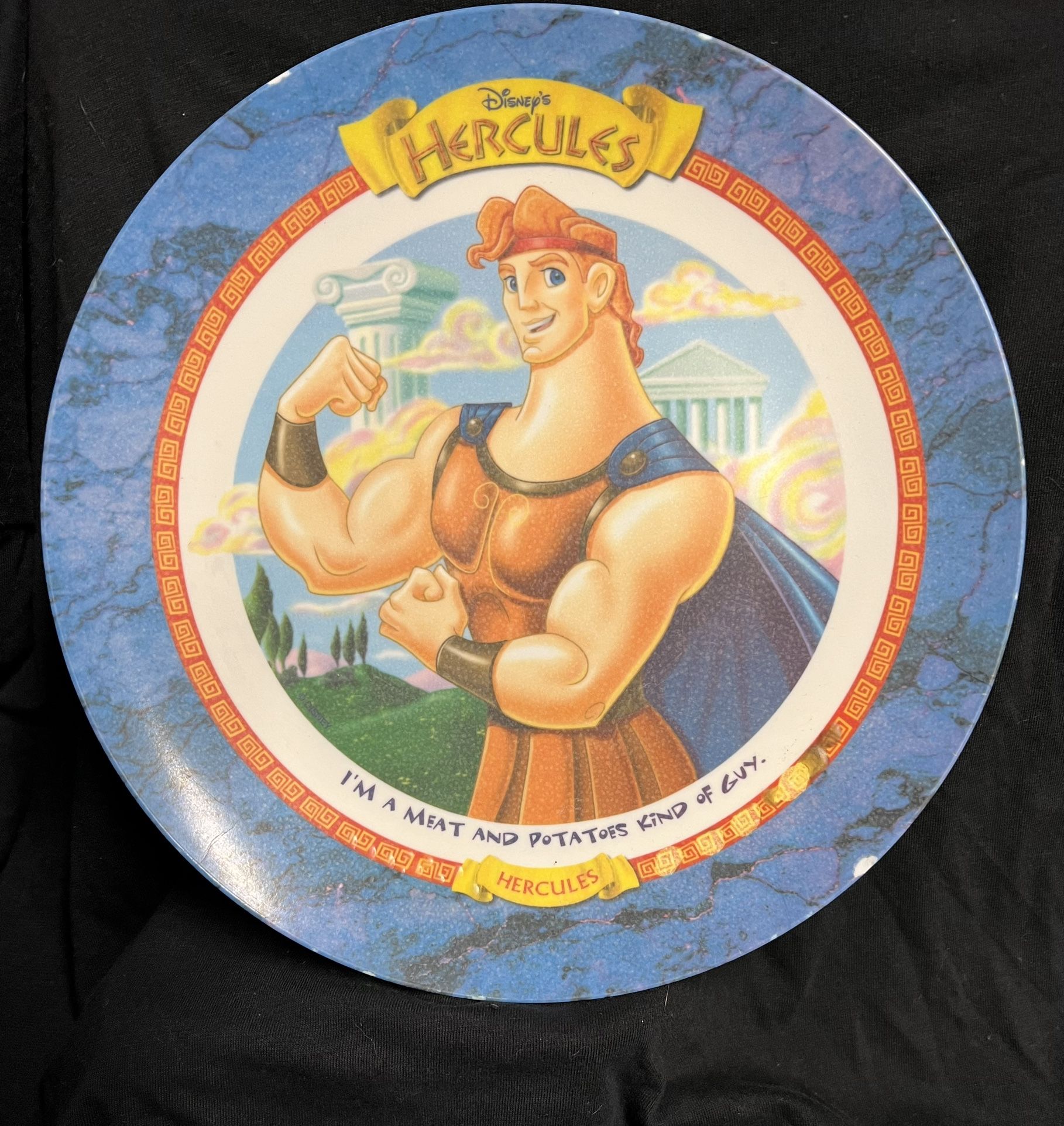 Vintage 1997 McDonalds Disney Hercules Collector Plate