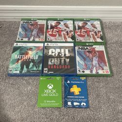 Xbox Series X / Ps5 Games / Headphones/ 