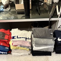  45 X-Large / XX large Tshirts. At least 15 are Champion or Nike