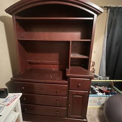 shelf with drawers