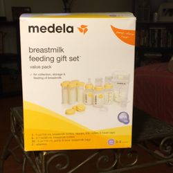 Medela breastmilk feeding gift set