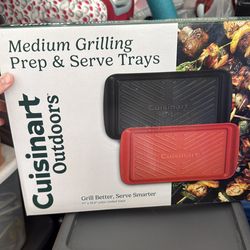 Meduim grilling prep serve tray