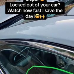 Locked Your Self Out The Car 