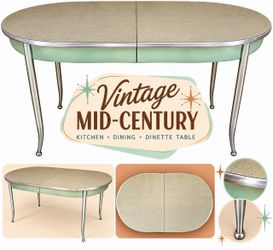 🌿 VINTAGE MID-CENTURY RETRO DINING TABLE 🌿 $100 OBO