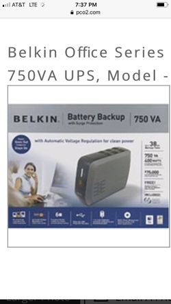 Belkin battery backup
