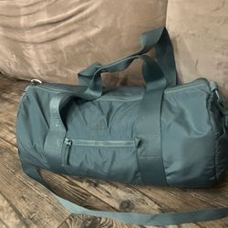 Green Adidas duffel bag 