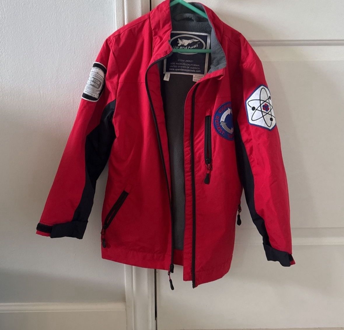 Water Proof STEM girls Youth Jacket Like New 