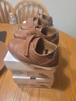 Boys Brown Dress Shoes