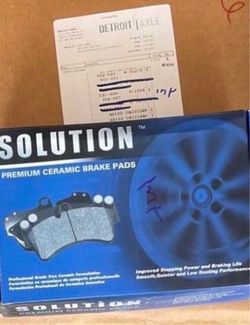 Solution Premium Ceramic Brake Pads